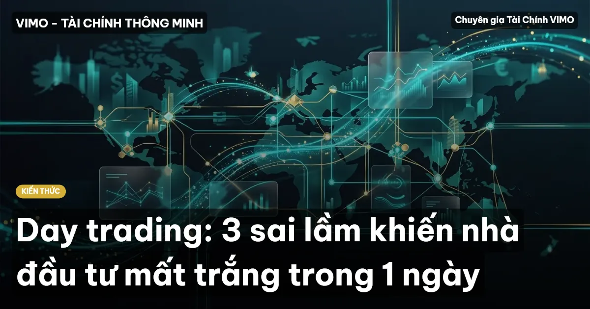 Day trading: 3 sai lầm khiến nhà đầu tư mất trắng trong 1 ngày