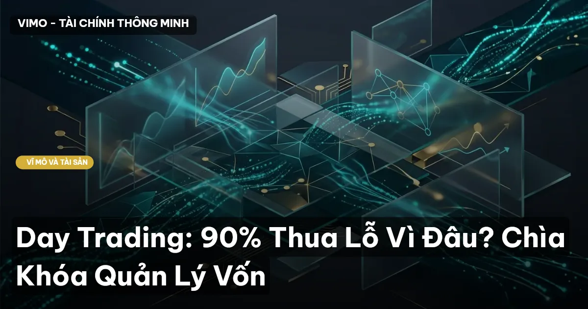 Day Trading: 90% Thua Lỗ Vì Đâu? Chìa Khóa Quản Lý Vốn