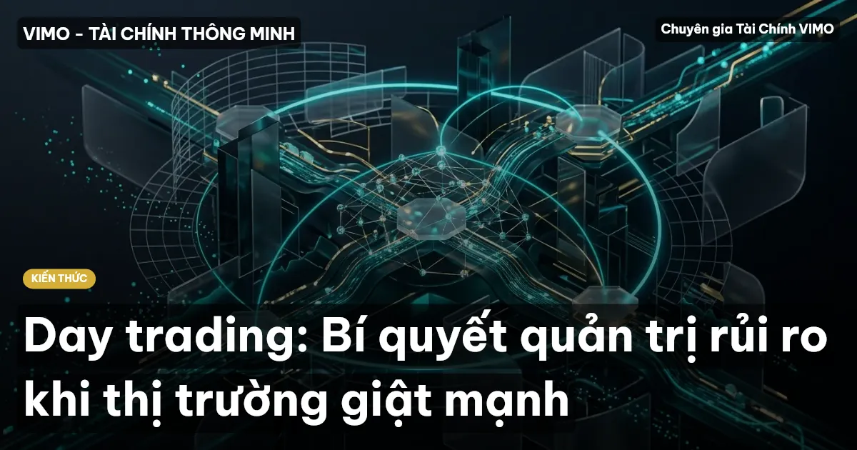 Day trading: Bí quyết quản trị rủi ro khi thị trường giật mạnh