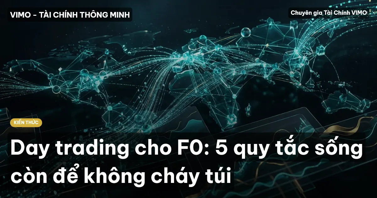 Day trading cho F0: 5 quy tắc sống còn để không cháy túi