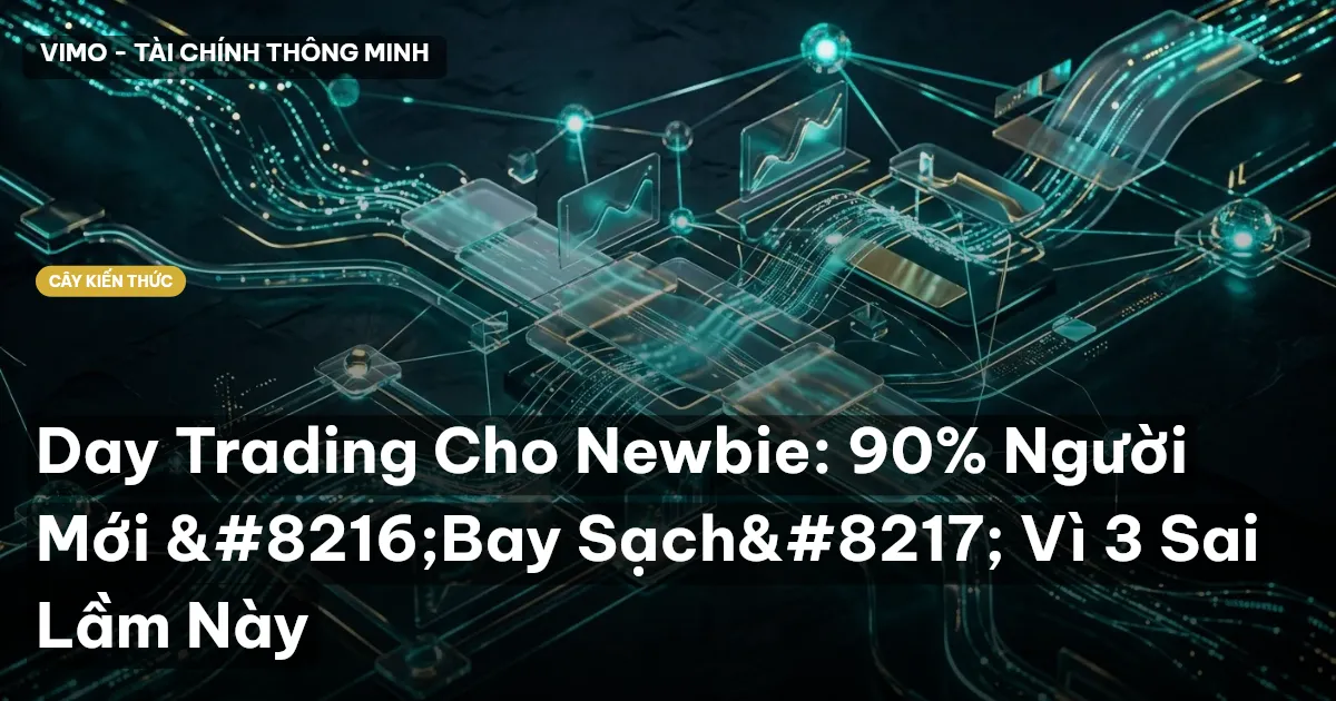 Day Trading Cho Newbie: 90% Người Mới ‘Bay Sạch’ Vì 3 Sai Lầm Này