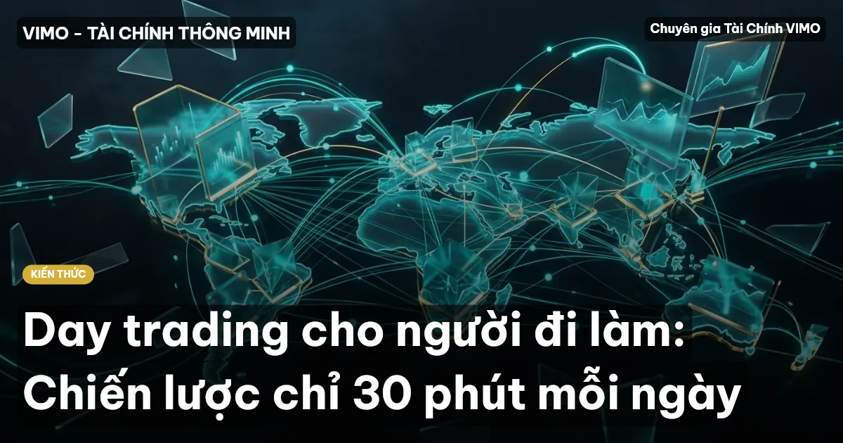 Day trading cho người đi làm: Chiến lược chỉ 30 phút mỗi ngày