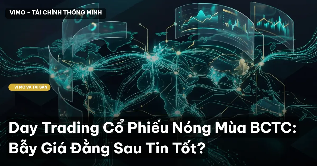 Day Trading Cổ Phiếu Nóng Mùa BCTC: Bẫy Giá Đằng Sau Tin Tốt?