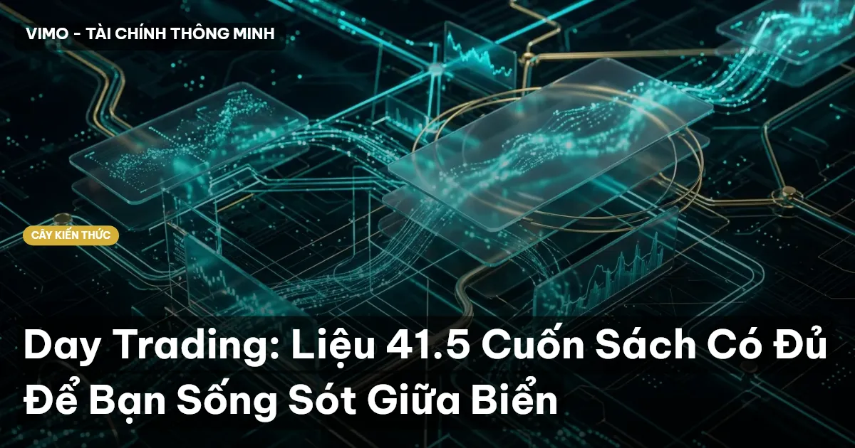 Day Trading: Liệu 41.5 Cuốn Sách Có Đủ Để Bạn Sống Sót Giữa Biển
