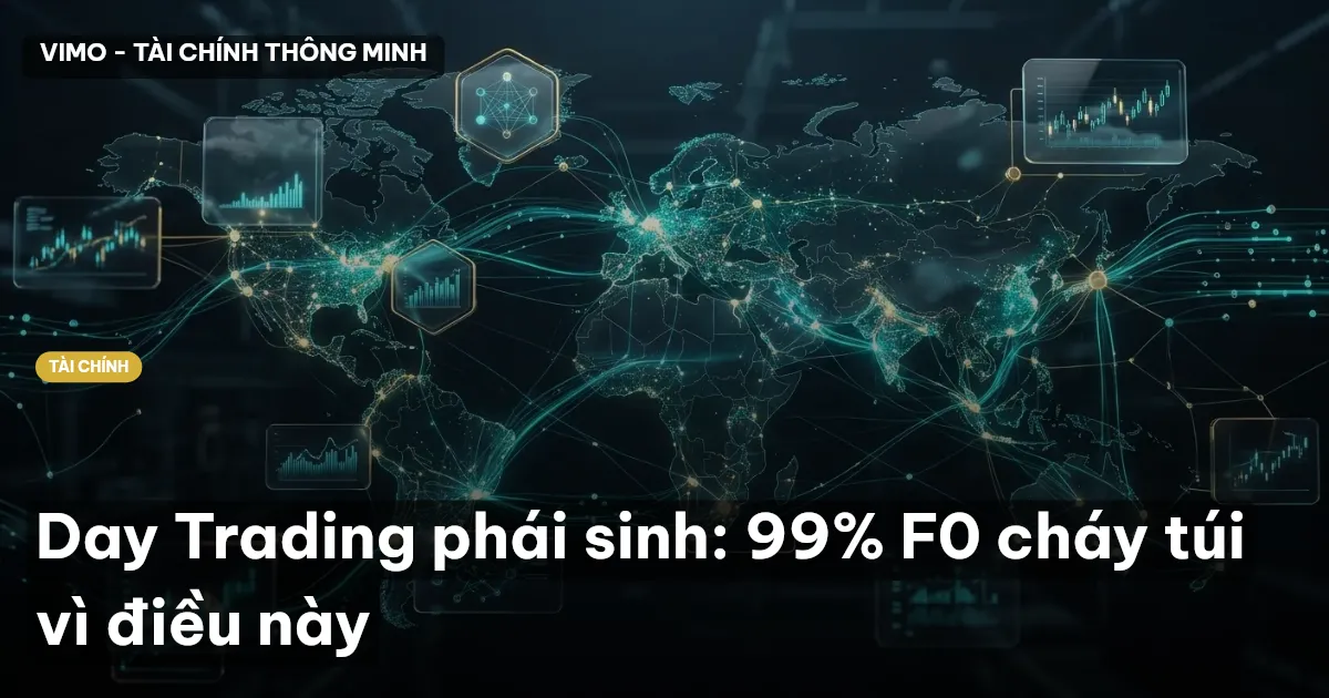 Day Trading phái sinh: 99% F0 cháy túi vì điều này