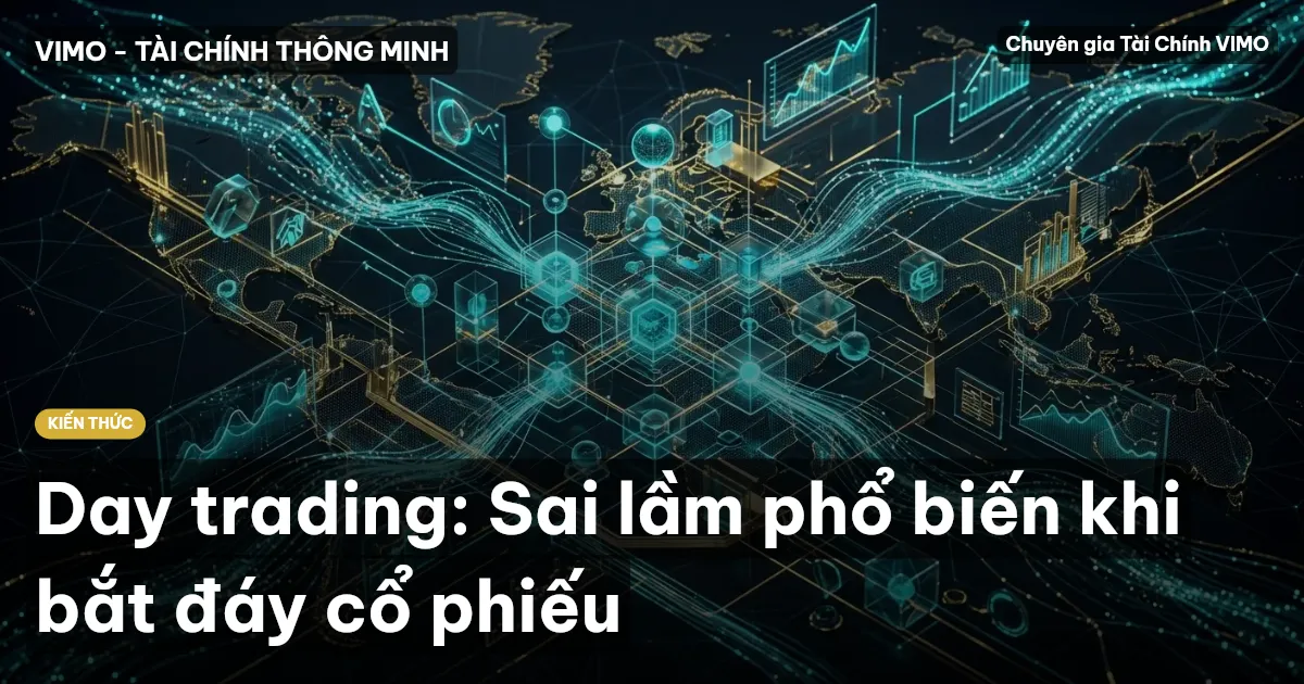 Day trading: Sai lầm phổ biến khi bắt đáy cổ phiếu