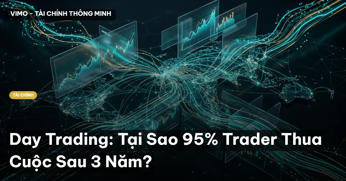 Day Trading: Tại Sao 95% Trader Thua Cuộc Sau 3 Năm?