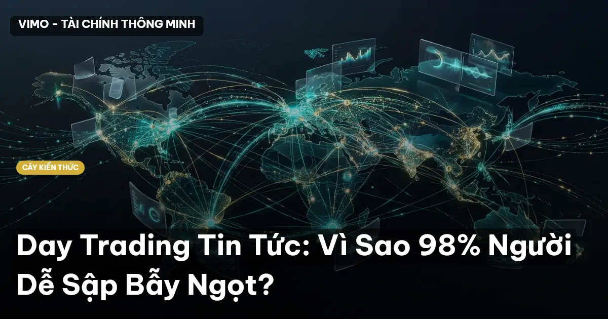Day Trading Tin Tức: Vì Sao 98% Người Dễ Sập Bẫy Ngọt?