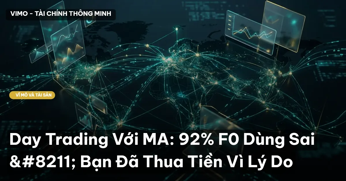 Day Trading Với MA: 92% F0 Dùng Sai – Bạn Đã Thua Tiền Vì Lý Do