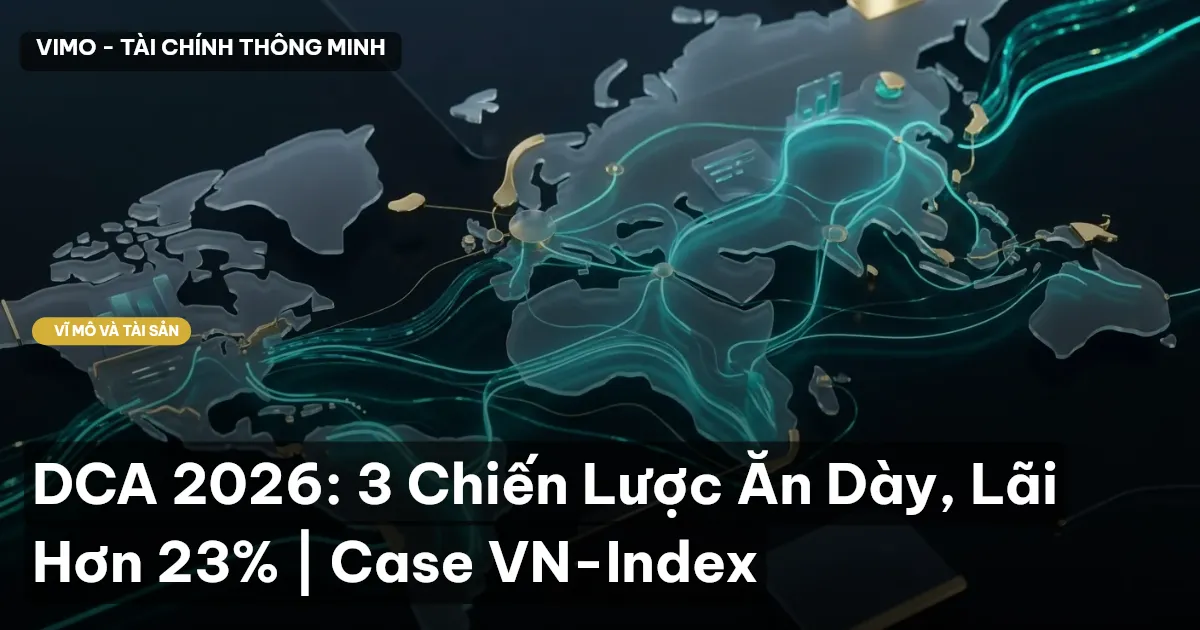 DCA 2026: 3 Chiến Lược Ăn Dày, Lãi Hơn 23% | Case VN-Index