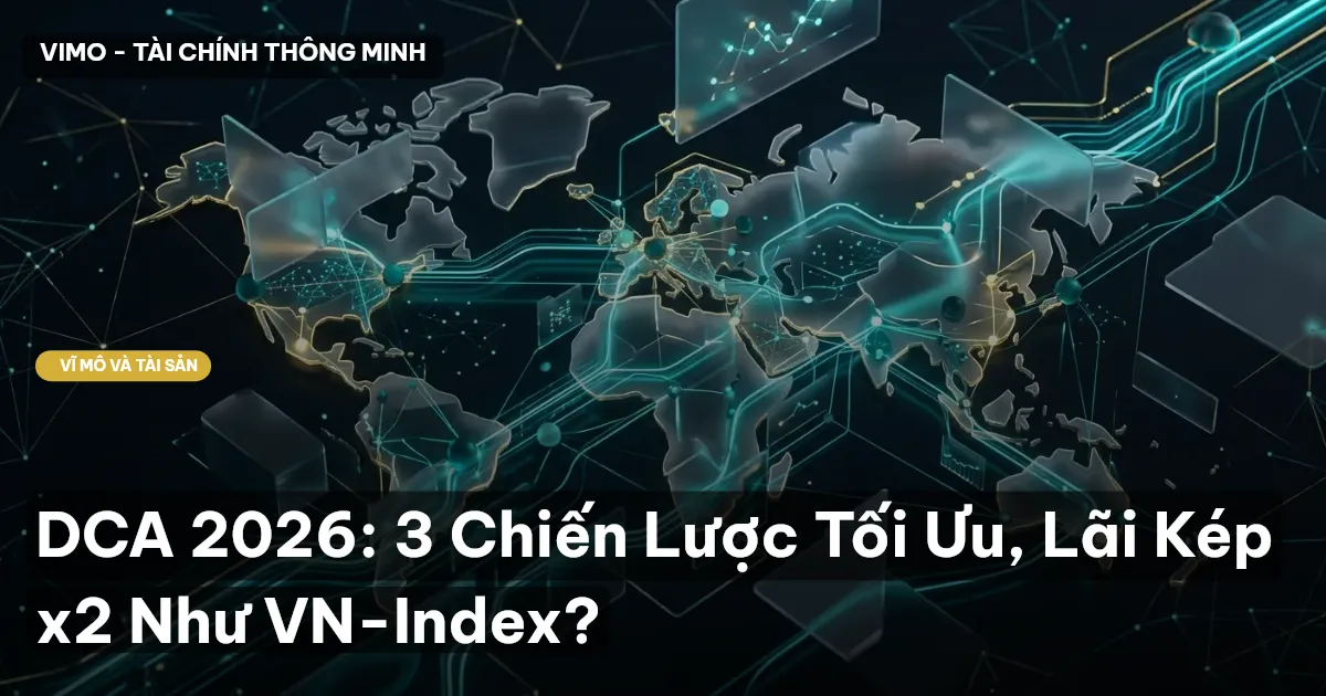 DCA 2026: 3 Chiến Lược Tối Ưu, Lãi Kép x2 Như VN-Index?