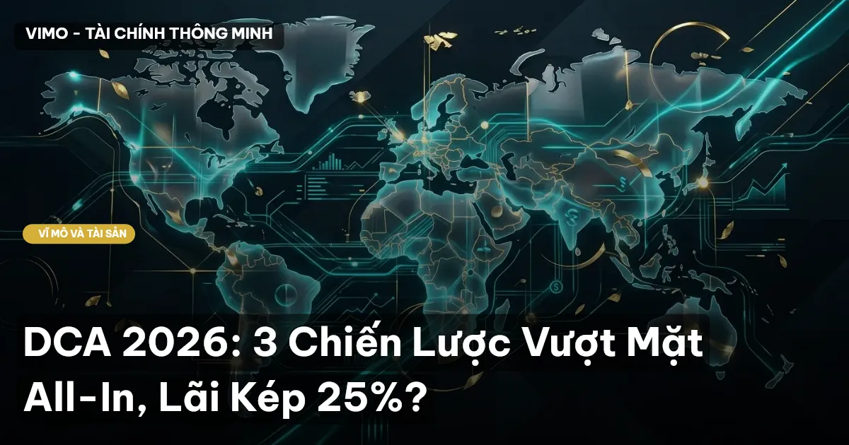 DCA 2026: 3 Chiến Lược Vượt Mặt All-In, Lãi Kép 25%?