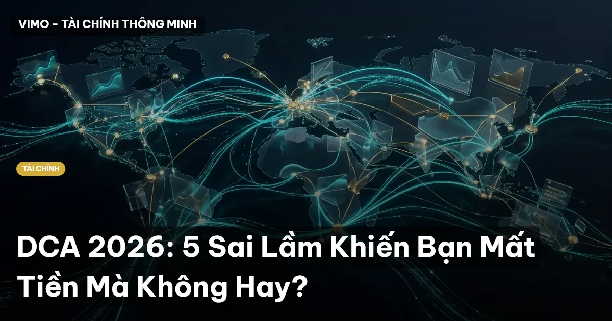 DCA 2026: 5 Sai Lầm Khiến Bạn Mất Tiền Mà Không Hay?