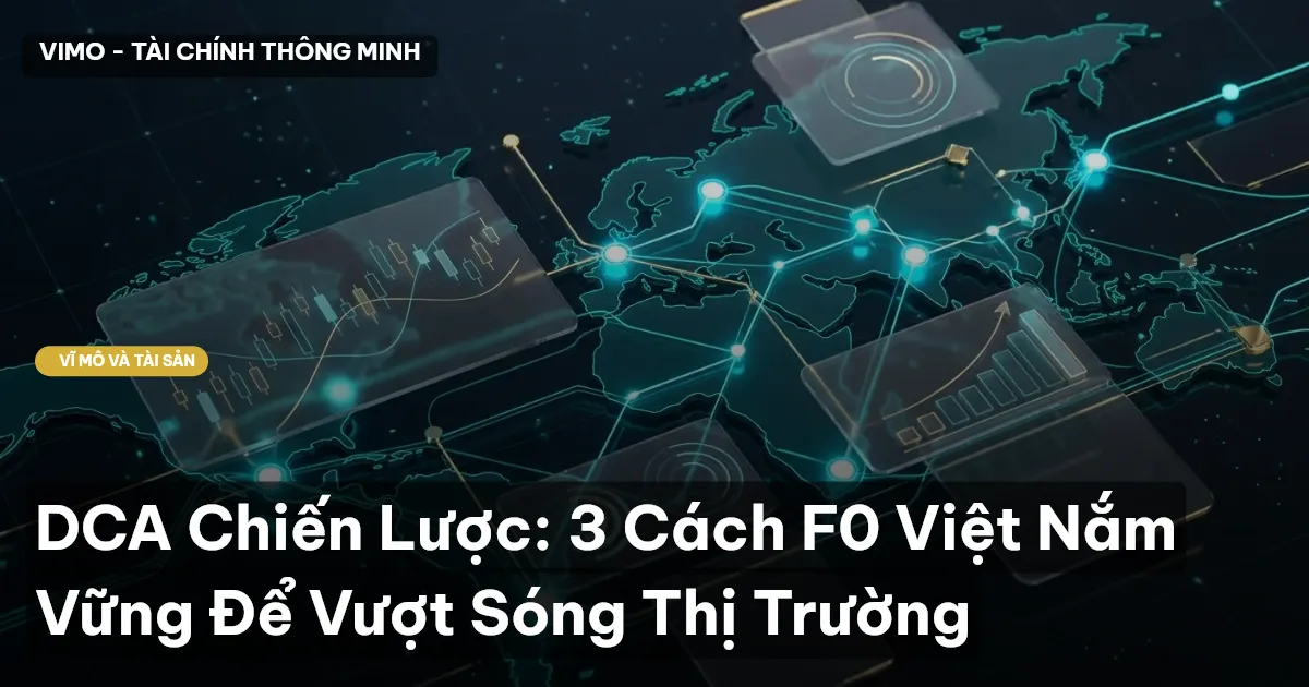 DCA Chiến Lược: 3 Cách F0 Việt Nắm Vững Để Vượt Sóng Thị Trường