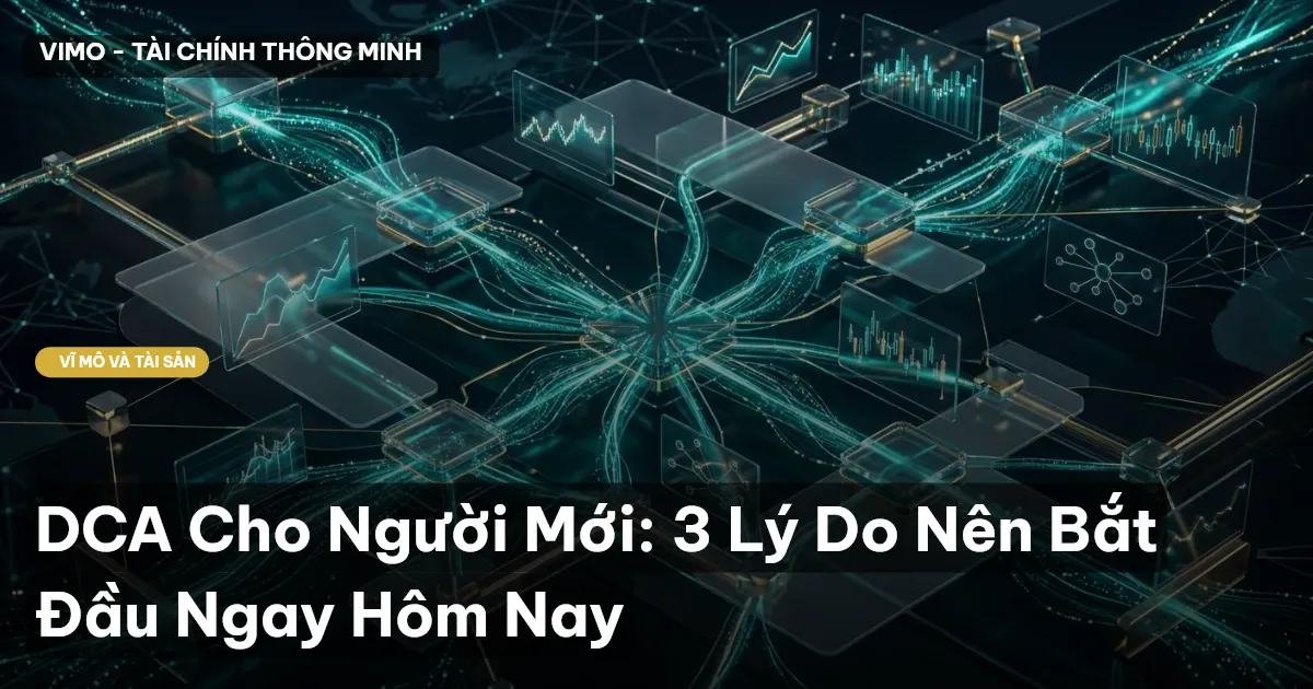DCA Cho Người Mới: 3 Lý Do Nên Bắt Đầu Ngay Hôm Nay