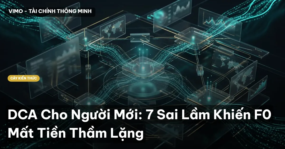DCA Cho Người Mới: 7 Sai Lầm Khiến F0 Mất Tiền Thầm Lặng