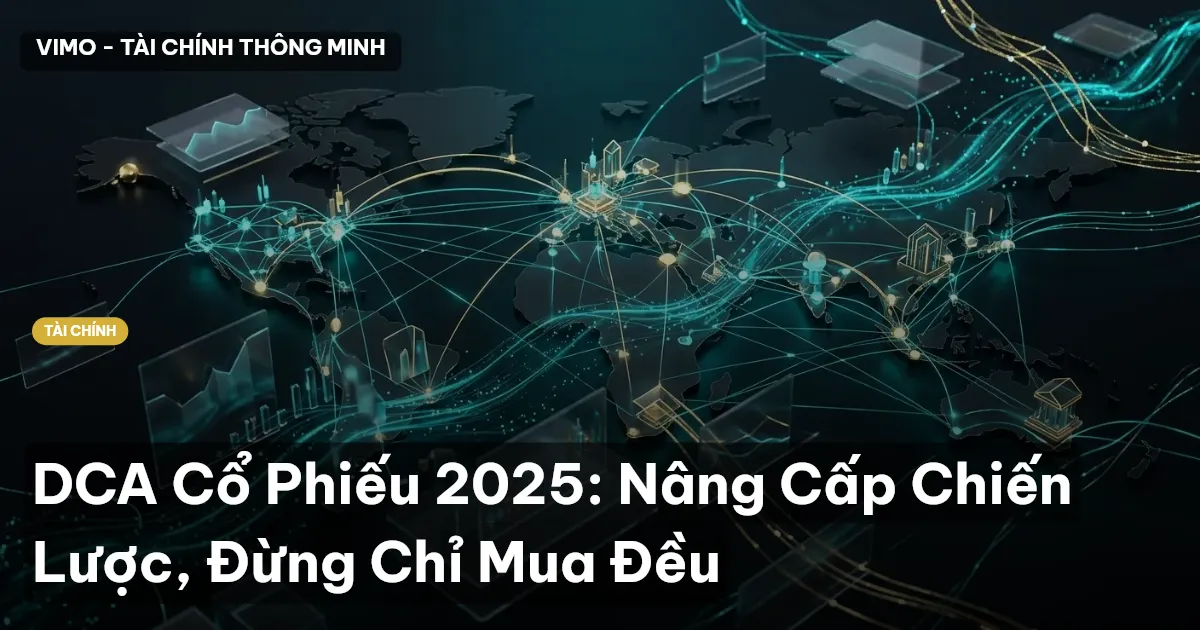 DCA Cổ Phiếu 2025: Nâng Cấp Chiến Lược, Đừng Chỉ Mua Đều