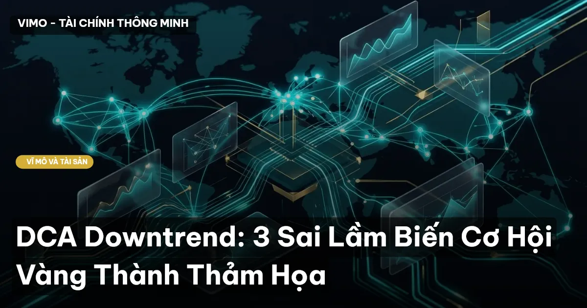 DCA Downtrend: 3 Sai Lầm Biến Cơ Hội Vàng Thành Thảm Họa