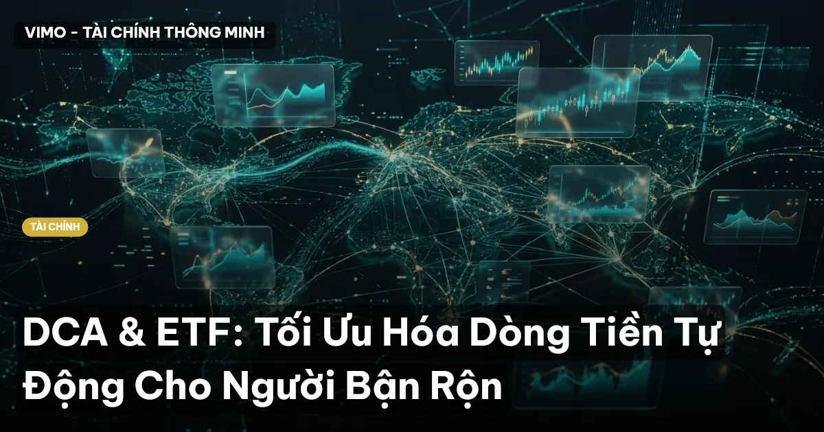 DCA & ETF: Tối Ưu Hóa Dòng Tiền Tự Động Cho Người Bận Rộn