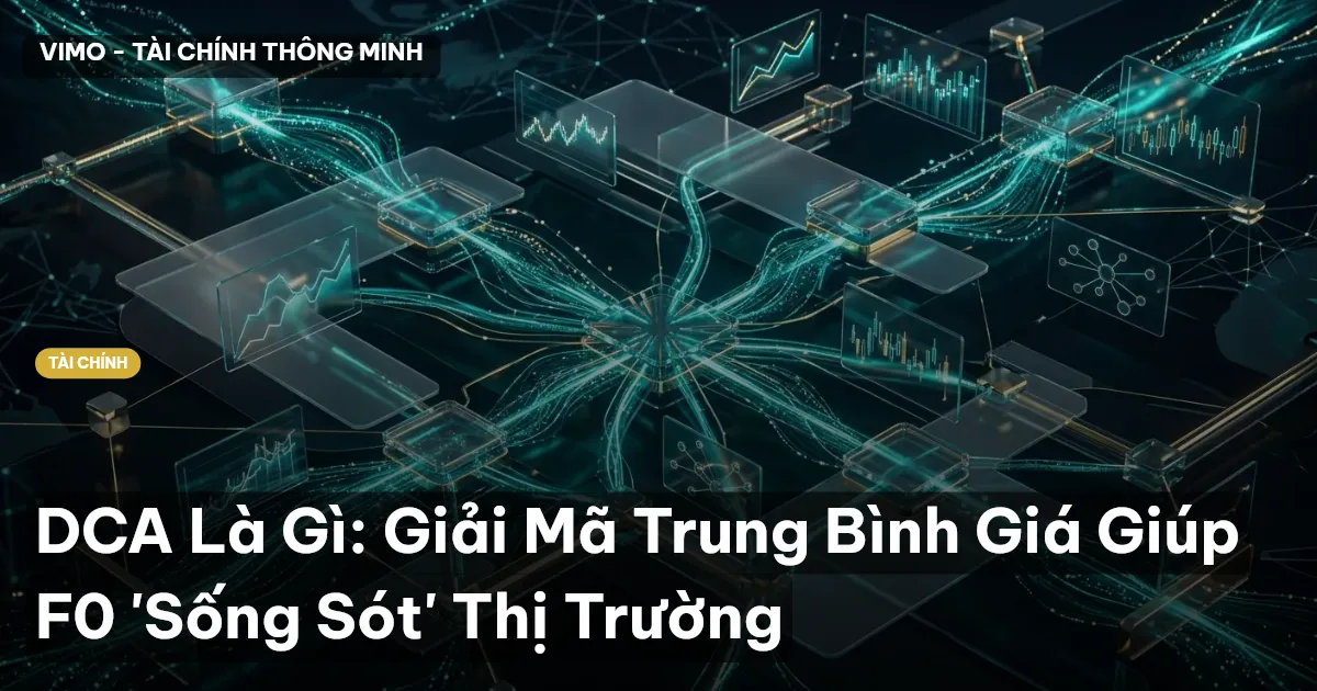 DCA Là Gì: Giải Mã Trung Bình Giá Giúp F0 'Sống Sót' Thị Trường