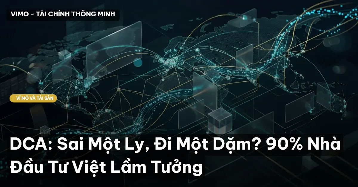 DCA: Sai Một Ly, Đi Một Dặm? 90% Nhà Đầu Tư Việt Lầm Tưởng