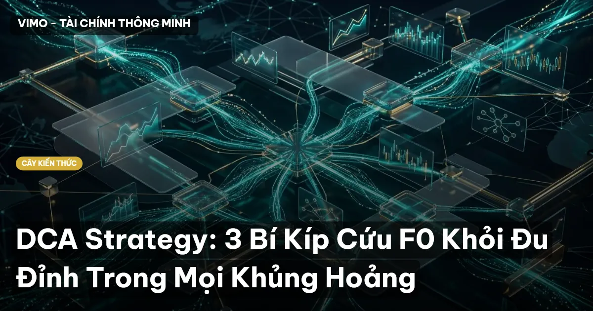 DCA Strategy: 3 Bí Kíp Cứu F0 Khỏi Đu Đỉnh Trong Mọi Khủng Hoảng
