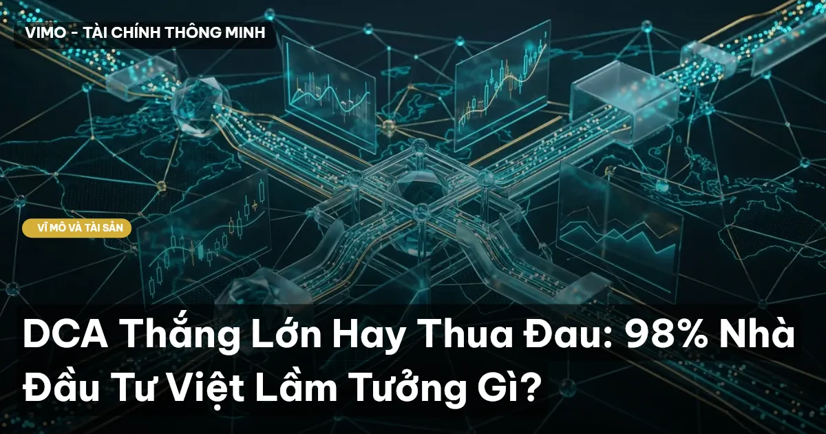 DCA Thắng Lớn Hay Thua Đau: 98% Nhà Đầu Tư Việt Lầm Tưởng Gì?