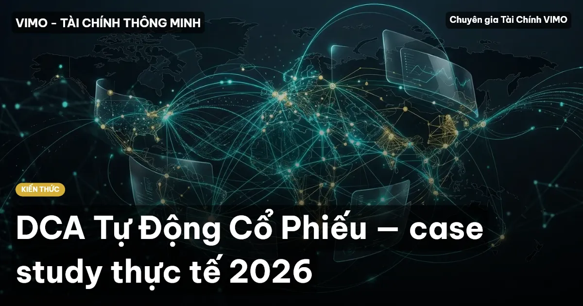 DCA Tự Động Cổ Phiếu — case study thực tế 2026