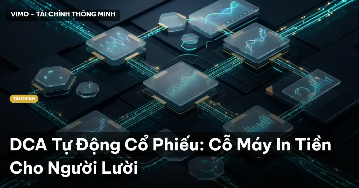 DCA Tự Động Cổ Phiếu: Cỗ Máy In Tiền Cho Người Lười