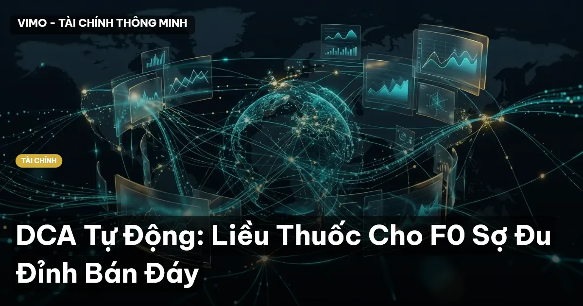 DCA Tự Động: Liều Thuốc Cho F0 Sợ Đu Đỉnh Bán Đáy