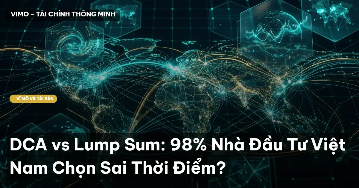 DCA vs Lump Sum: 98% Nhà Đầu Tư Việt Nam Chọn Sai Thời Điểm?