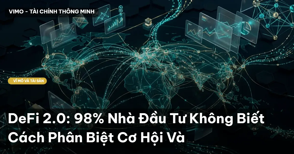 DeFi 2.0: 98% Nhà Đầu Tư Không Biết Cách Phân Biệt Cơ Hội Và