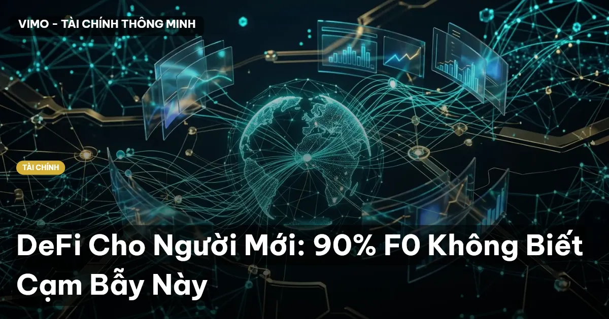 DeFi Cho Người Mới: 90% F0 Không Biết Cạm Bẫy Này