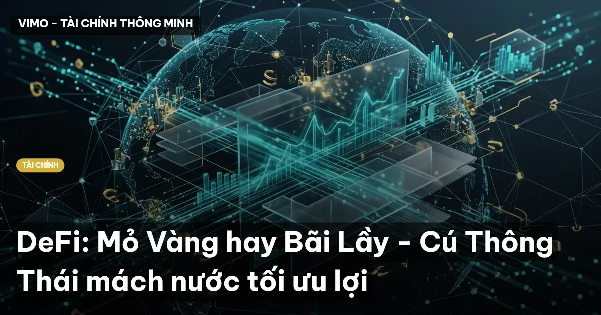 DeFi: Mỏ Vàng hay Bãi Lầy - Cú Thông Thái mách nước tối ưu lợi