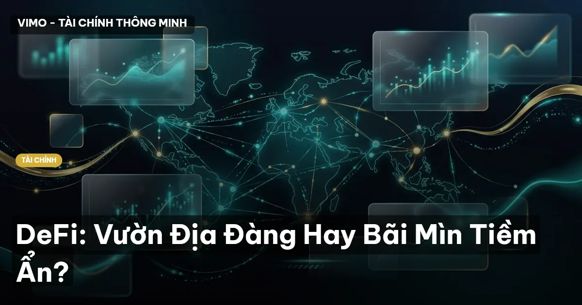 DeFi: Vườn Địa Đàng Hay Bãi Mìn Tiềm Ẩn?