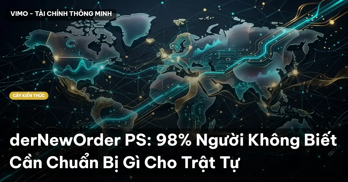 derNewOrder PS: 98% Người Không Biết Cần Chuẩn Bị Gì Cho Trật Tự
