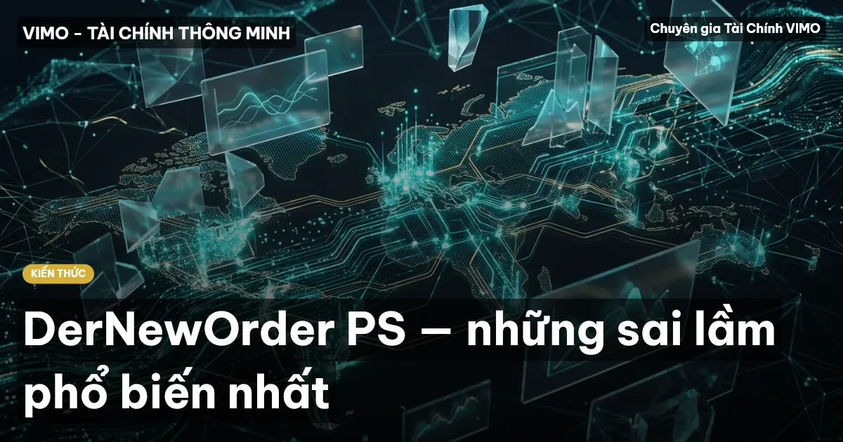 DerNewOrder PS — những sai lầm phổ biến nhất