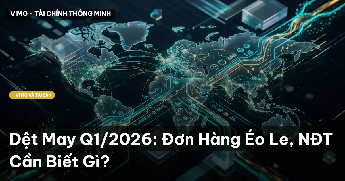 Dệt May Q1/2026: Đơn Hàng Éo Le, NĐT Cần Biết Gì?