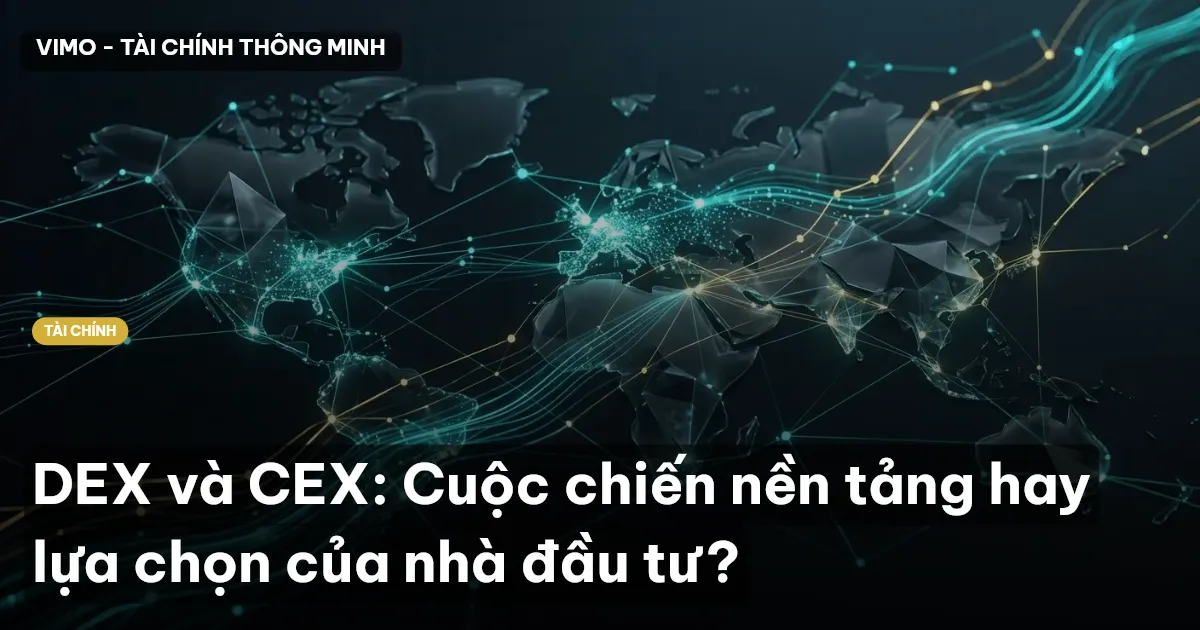 DEX và CEX: Cuộc chiến nền tảng hay lựa chọn của nhà đầu tư?