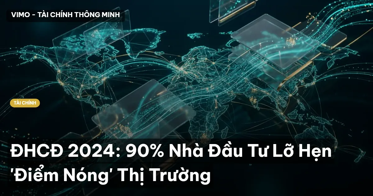 ĐHCĐ 2024: 90% Nhà Đầu Tư Lỡ Hẹn 'Điểm Nóng' Thị Trường
