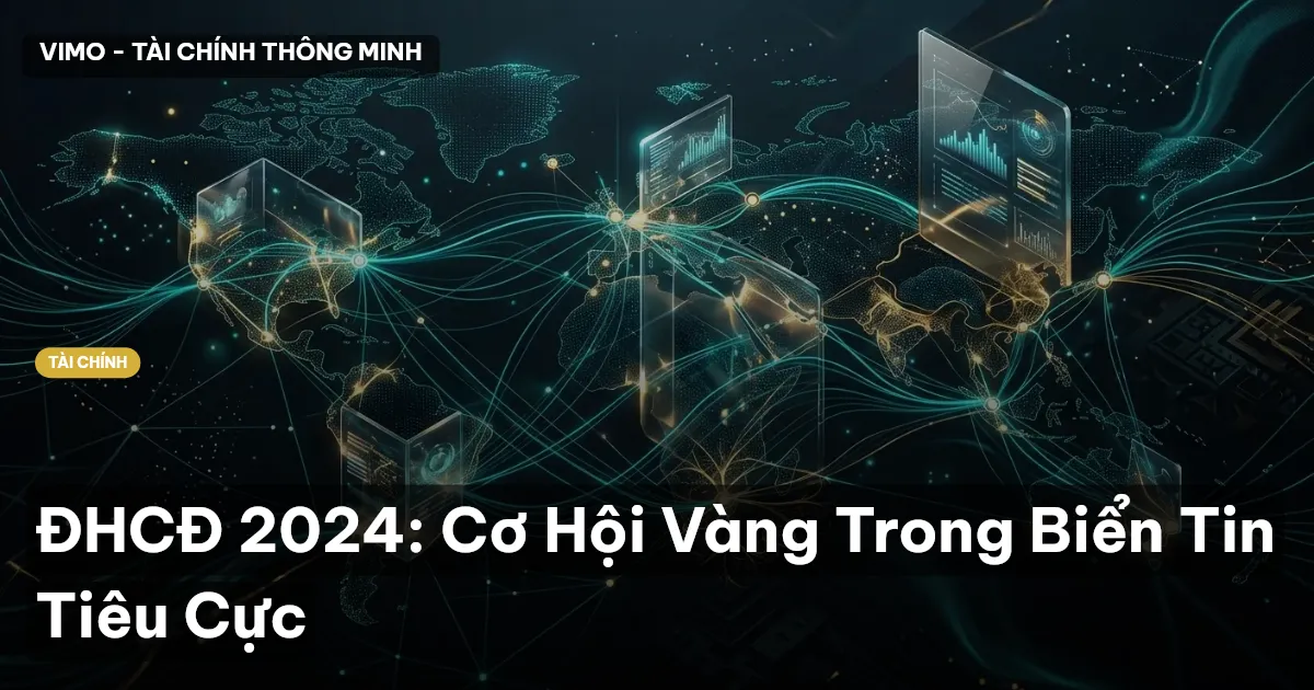 ĐHCĐ 2024: Cơ Hội Vàng Trong Biển Tin Tiêu Cực