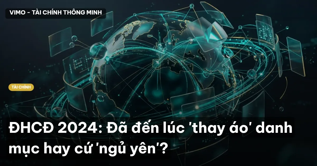 điều chỉnh danh mục