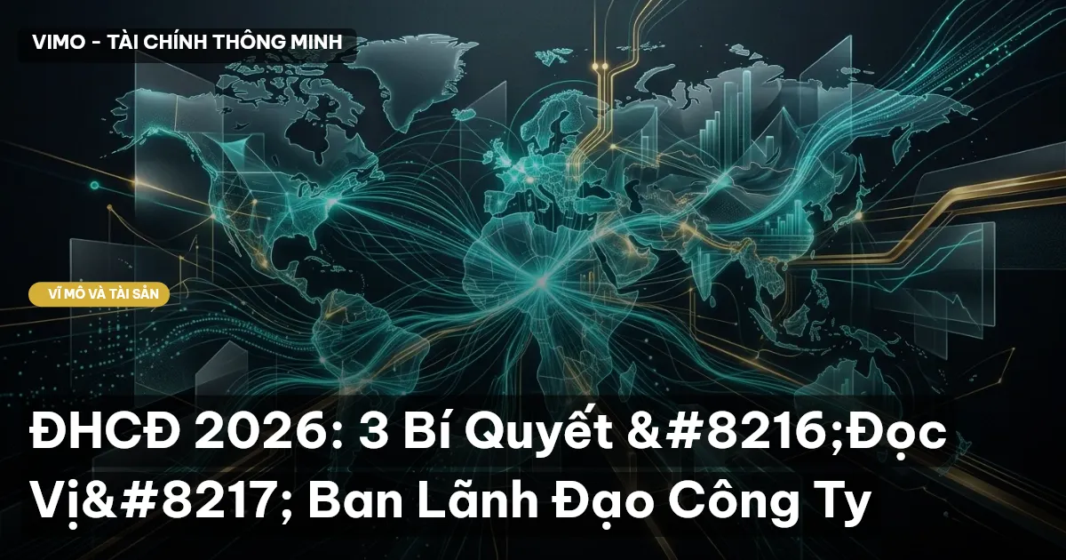 ĐHCĐ 2026: 3 Bí Quyết 'Đọc Vị' Ban Lãnh Đạo Công Ty