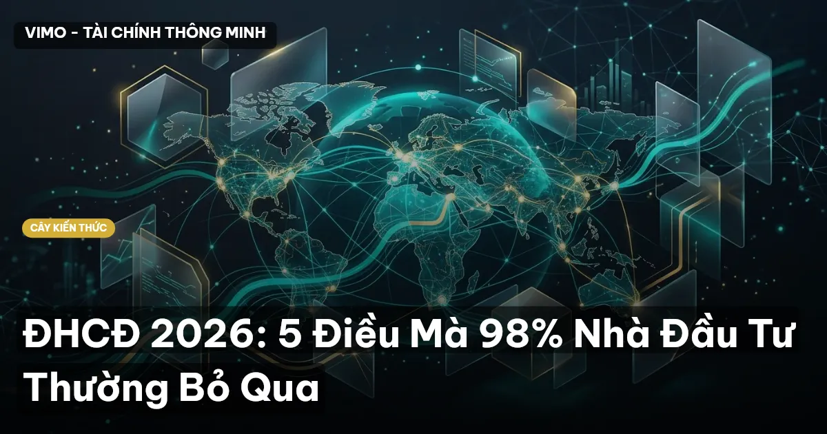 ĐHCĐ 2026: 5 Điều Mà 98% Nhà Đầu Tư Thường Bỏ Qua