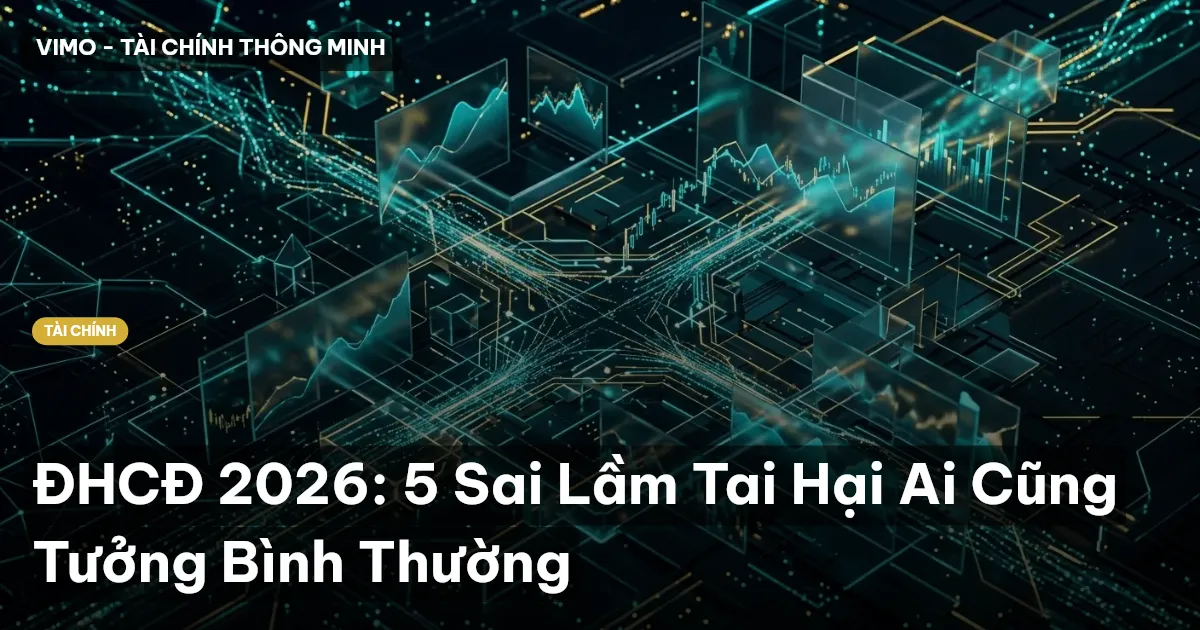 ĐHCĐ 2026: 5 Sai Lầm Tai Hại Ai Cũng Tưởng Bình Thường