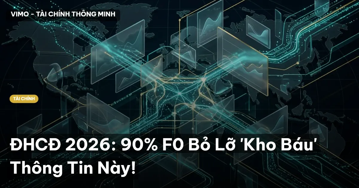 ĐHCĐ 2026: 90% F0 Bỏ Lỡ 'Kho Báu' Thông Tin Này!
