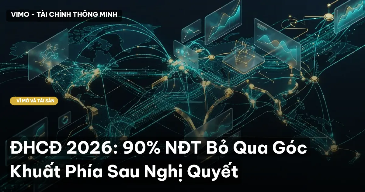 ĐHCĐ 2026: 90% NĐT Bỏ Qua Góc Khuất Phía Sau Nghị Quyết