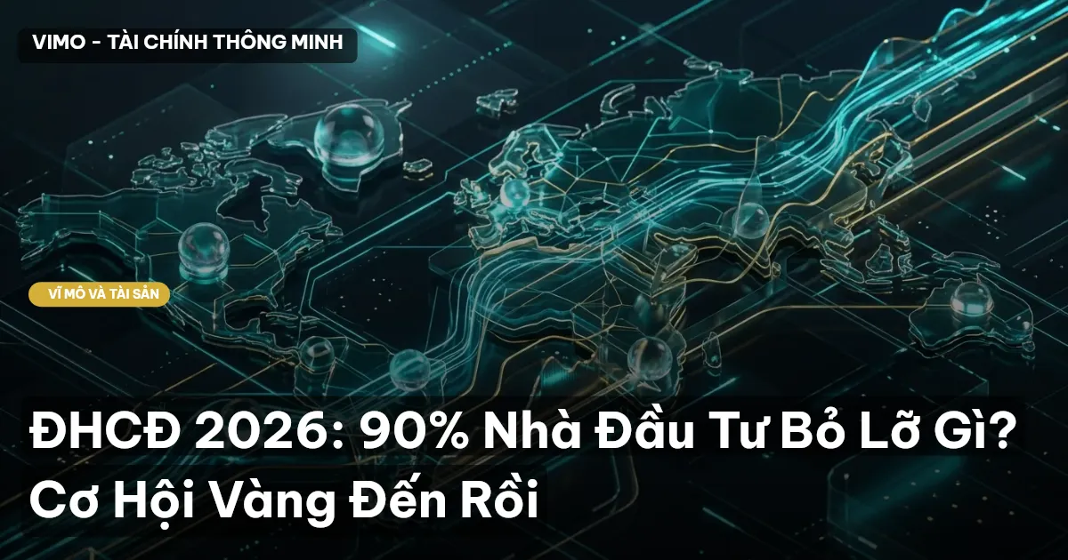 ĐHCĐ 2026: 90% Nhà Đầu Tư Bỏ Lỡ Gì? Cơ Hội Vàng Đến Rồi