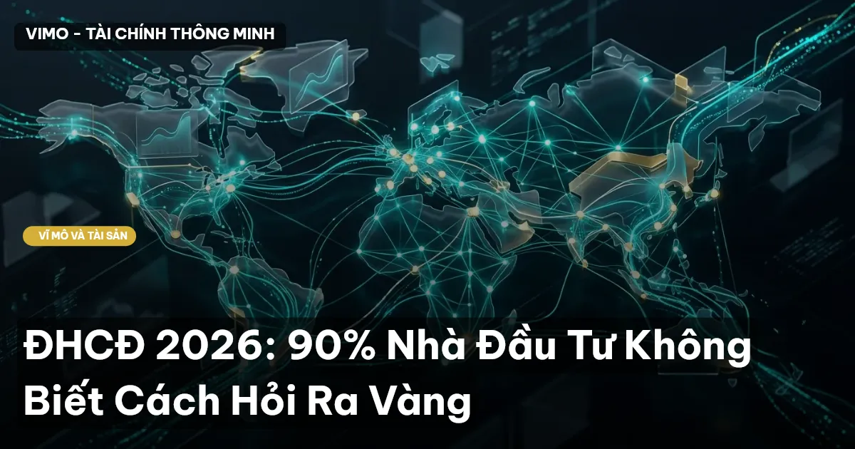 ĐHCĐ 2026: 90% Nhà Đầu Tư Không Biết Cách Hỏi Ra Vàng