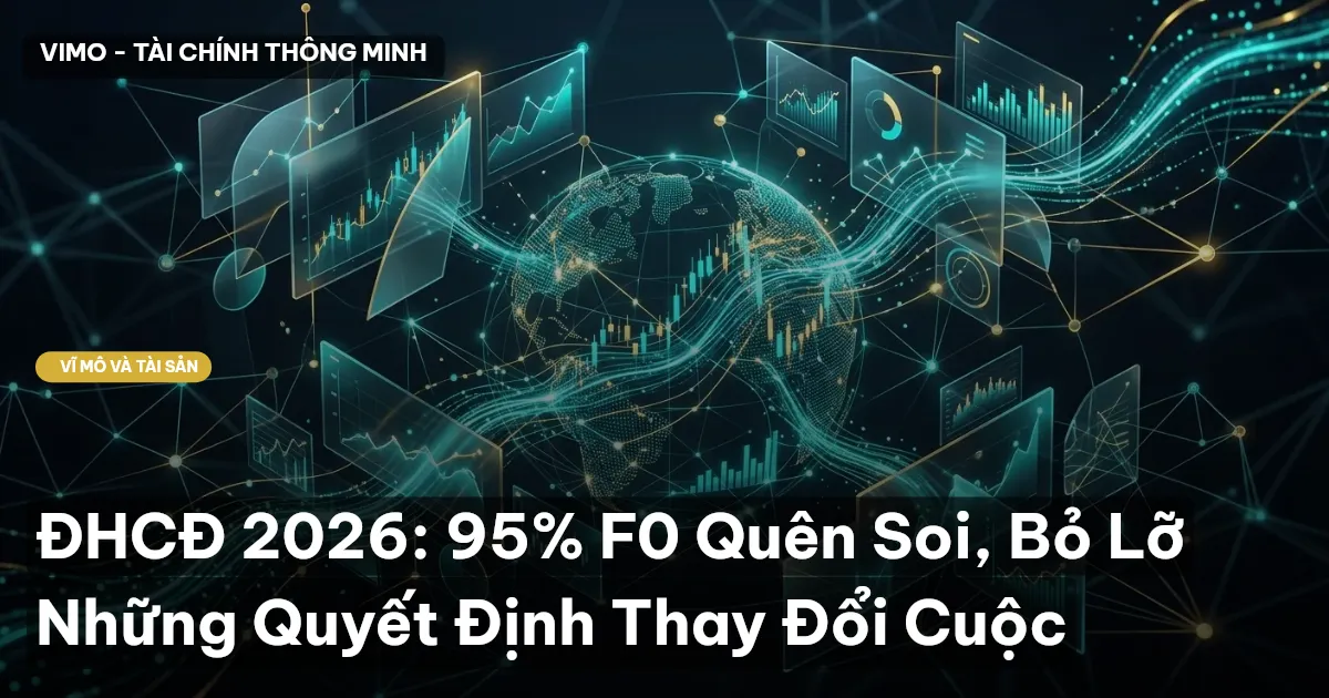 ĐHCĐ 2026: 95% F0 Quên Soi, Bỏ Lỡ Những Quyết Định Thay Đổi Cuộc
